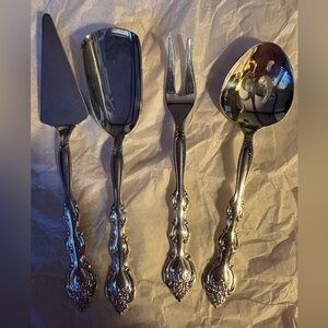 Oneida LTD Hostess Silver Serving Utensil Set; $99 retail